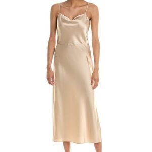 Vince cowl neck slip dress